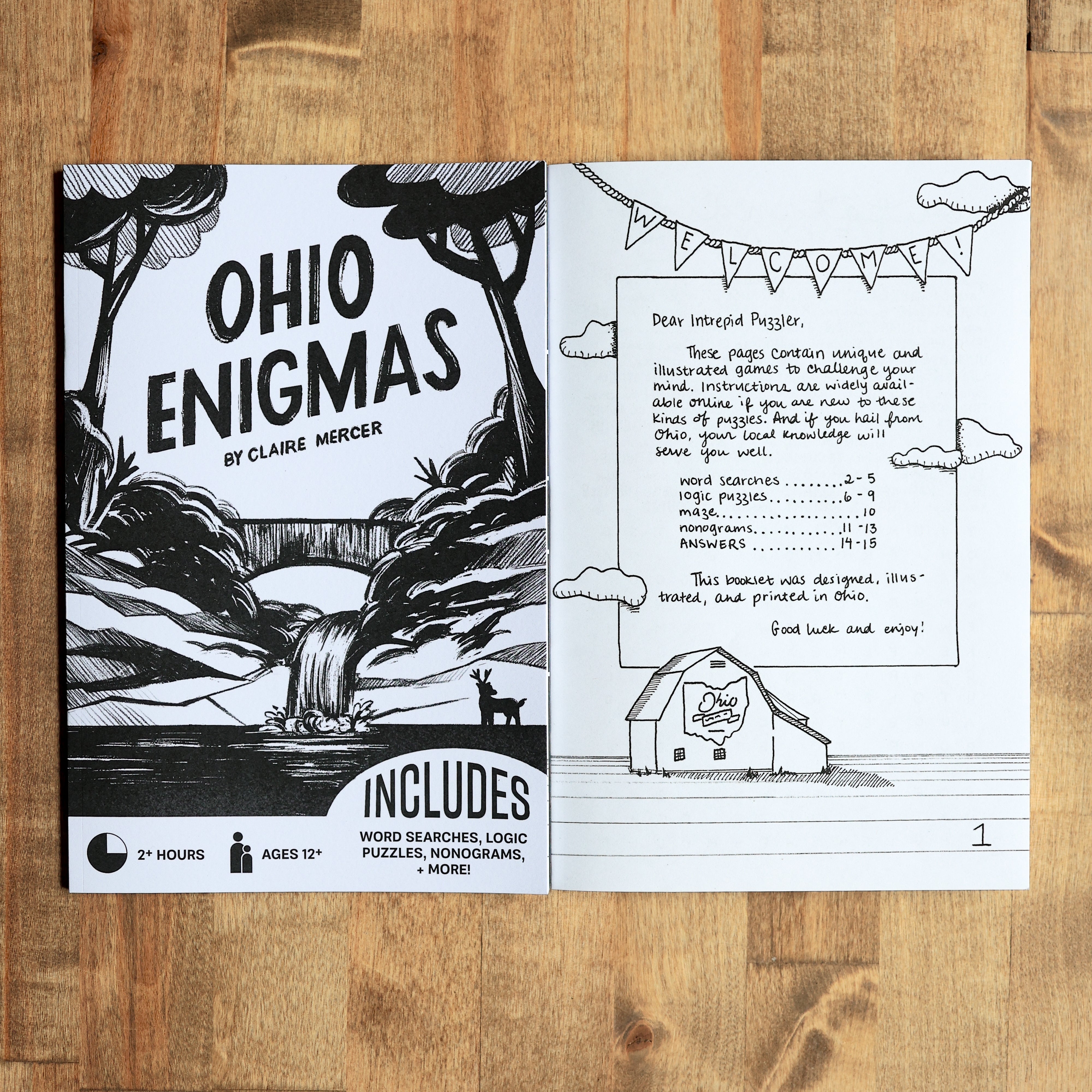 Ohio Enigmas – cleverland puzzle design